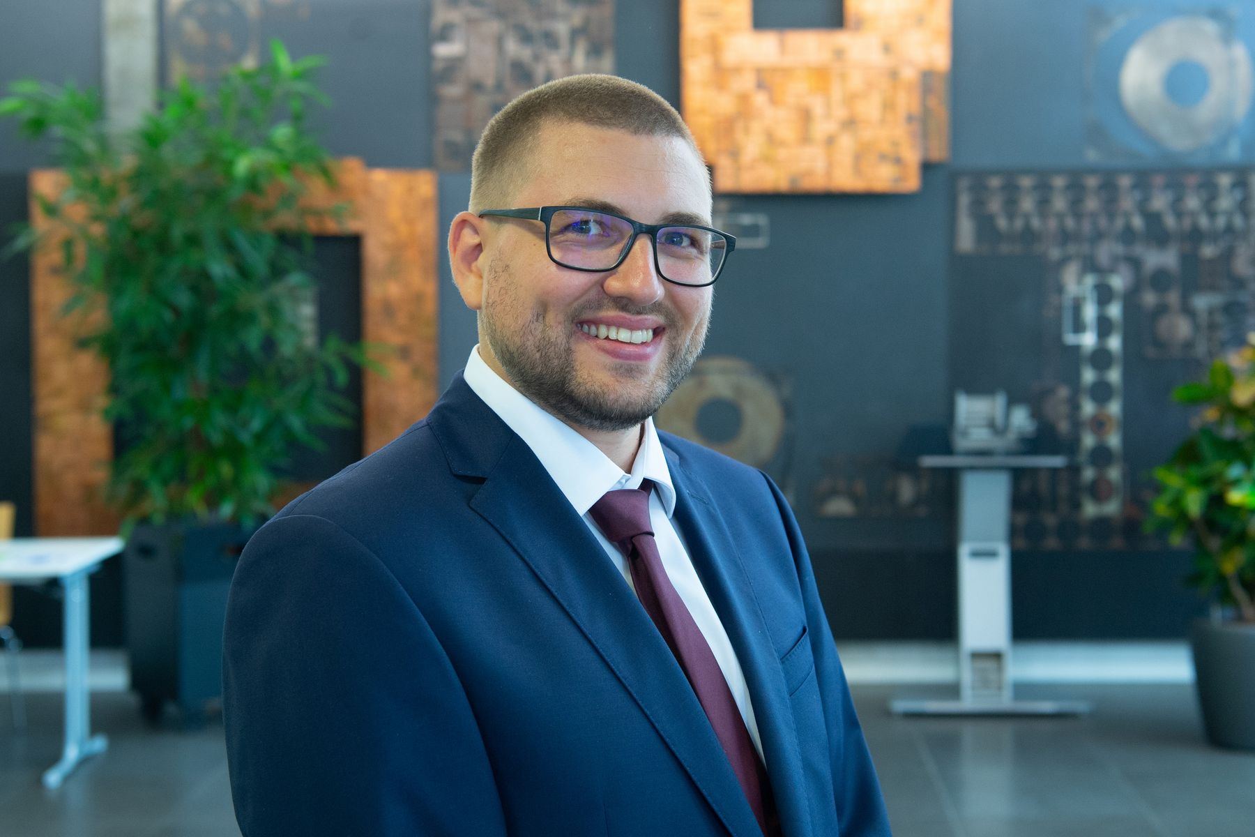 Portrait von Jascha Kolberg nach seiner Verteidigung
