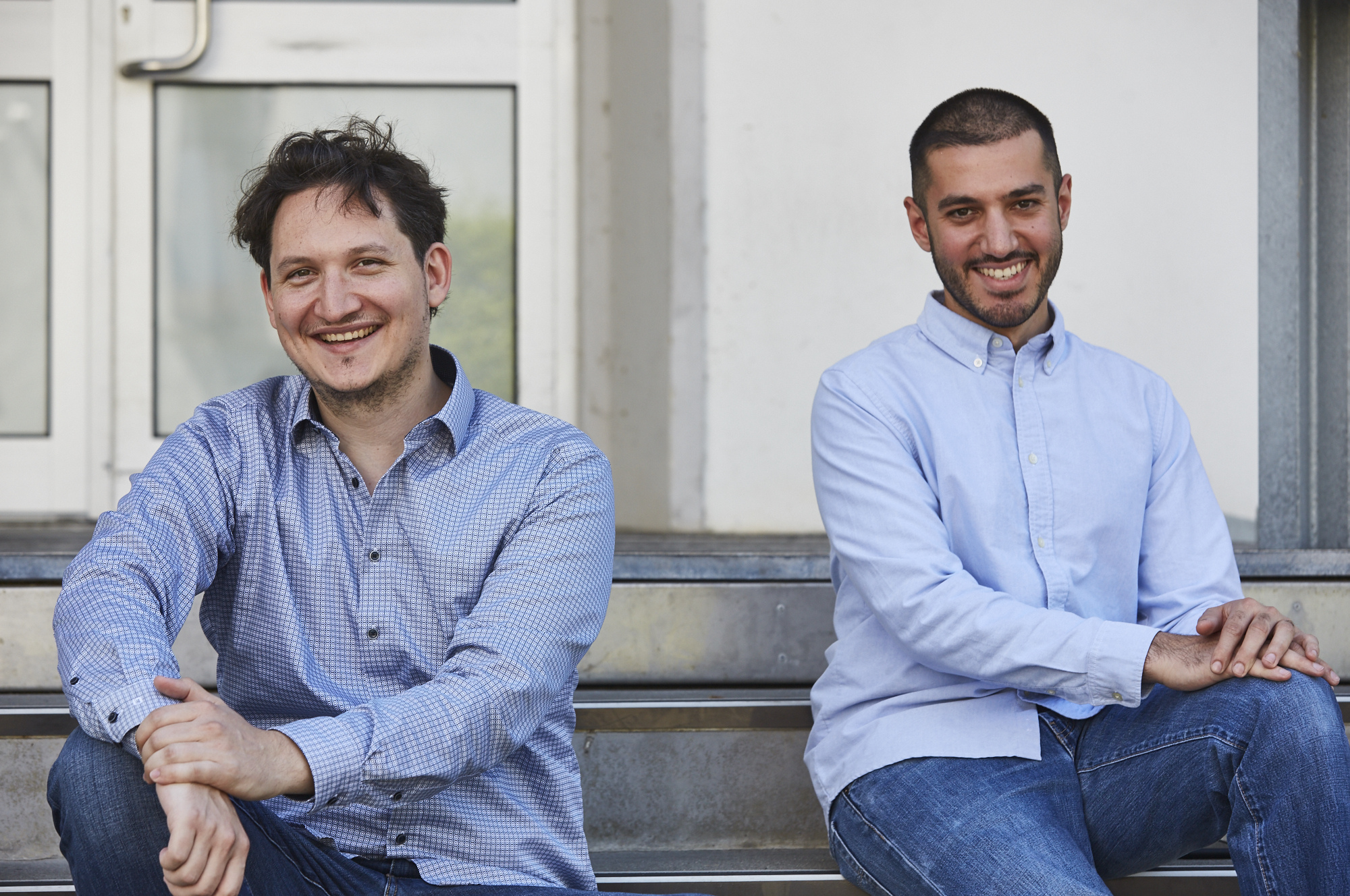 Porträt-Foto von Patrick Renkel und Ugurcan Albayrak
