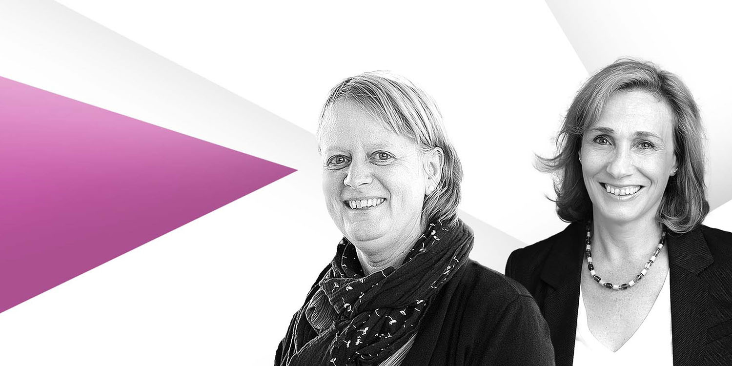 Doppelportrait Prof. Dr. Melanie Siegel und Prof. Dr. Melina Alexa