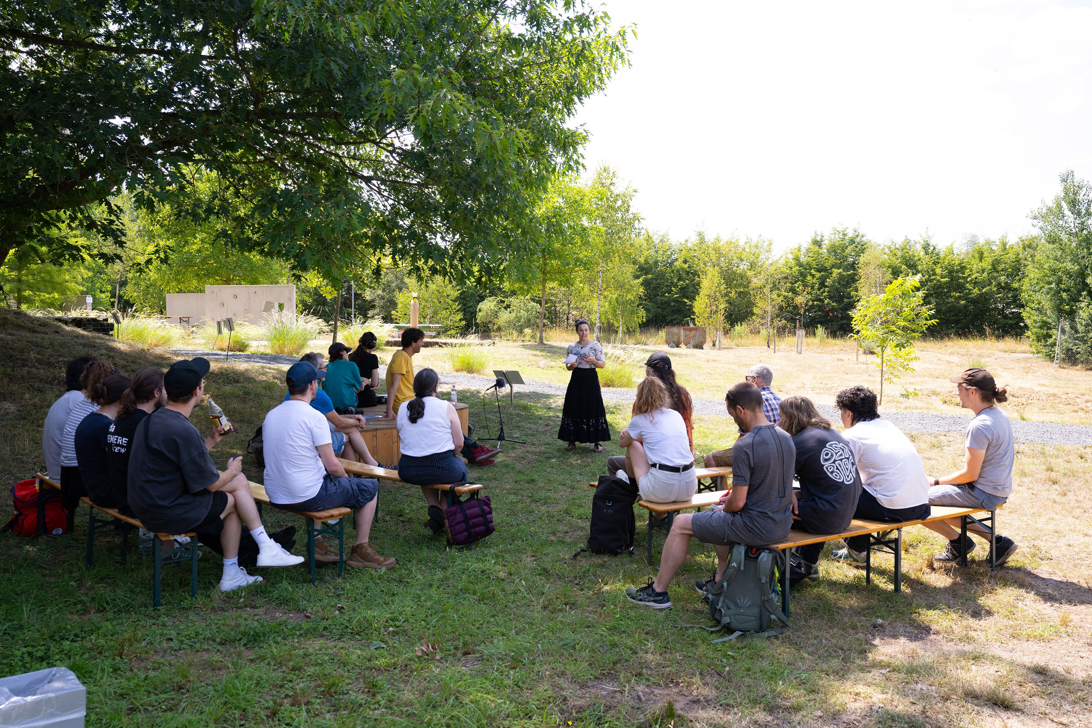 Es gibt Schatten und kleine Stärkungen