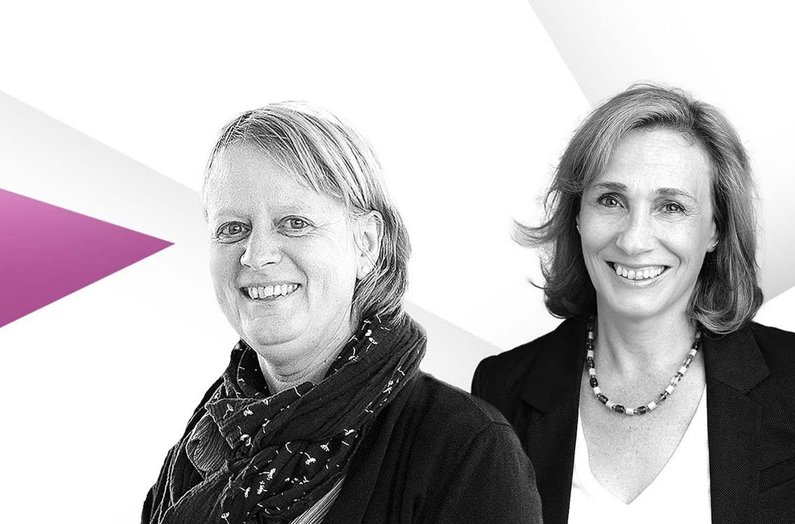 Doppelportrait Prof. Dr. Melanie Siegel und Prof. Dr. Melina Alexa